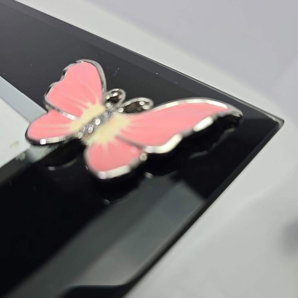 Pink Butterfly 6.5x 8.5 Picture Frame Vertical Spring Butterflies Photo Frame... - Picture 9 of 15